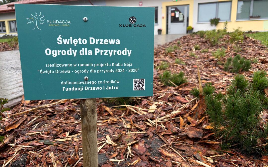 Ogród dla społeczności i przyrody w Zespole Szkół w Gościnie